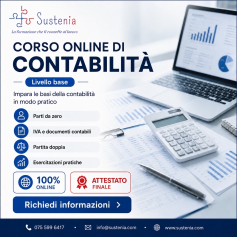 Corso Online di Contabilità Base – Impara da Zero