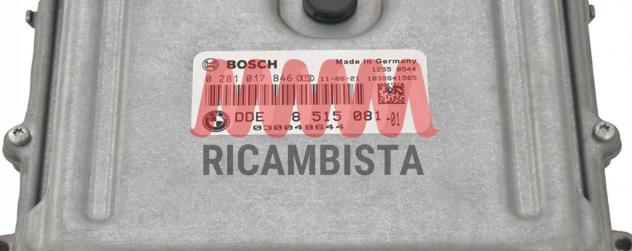 0281017846 BMW 320d centralina motore Bosch - Foto 2