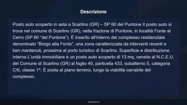 Immobile in asta di 13 m² in vendita a Scarlino - Foto 5