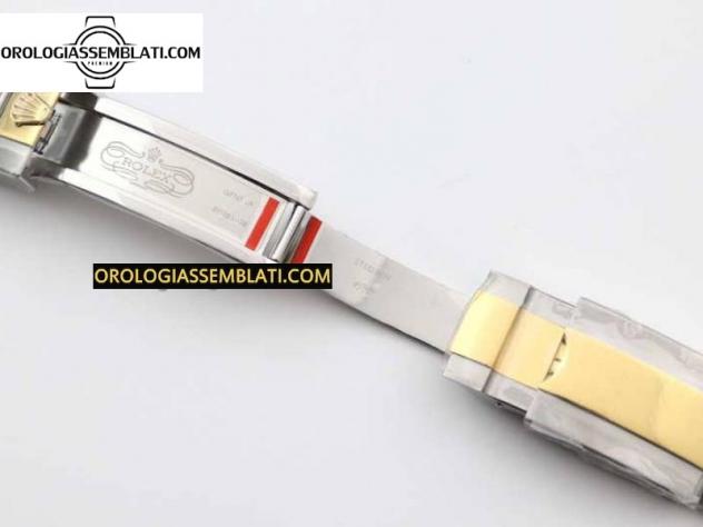 Rolex Replica GMT MASTER II 116713 LN 904L SS MIGLIOR EDIZIONE SU BRACCIALE SS/YG 3186 - Foto 13