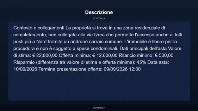 Immobile in asta di 98 m² in vendita a Borgo d'Ale - Foto 13