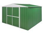 Box prefabbricato, casetta da giardino in lamiera zincata. Capanno deposito &hellip;