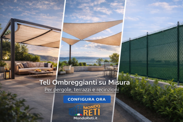 Teli Ombreggianti su Misura per Giardino e Orti