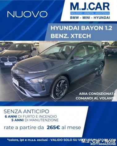 HYUNDAI Bayon 1.2 MPI MT XTECH rif. 18667819