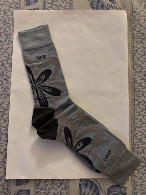 CALZE NUOVE DA UOMO IN COTONE FIRMATE ORIGINALI KENZO,MADE IN ITALY,N’42-44 - Foto 9