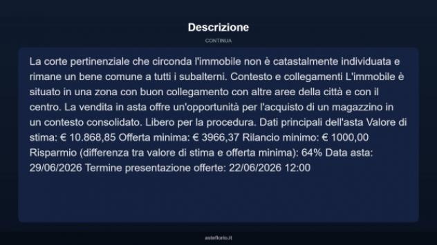 Immobile in asta di 32 m² in vendita a Montegranaro - Foto 10