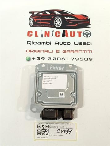 CENTRALINA AIRBAG JAGUAR XE Serie (X760) HX73-14D374-AB 0285013214 (15) - Foto 3