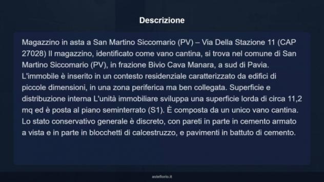 Immobile in asta di 11 m² in vendita a San Martino Siccomario - Foto 6