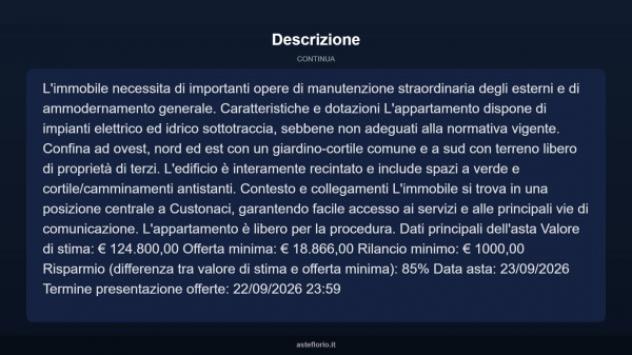 Immobile in asta di 210 m² con più di 5 locali in vendita a Custonaci - Foto 10