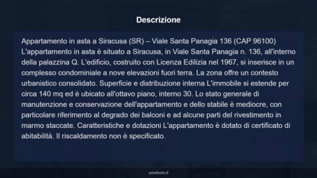 Immobile in asta di 140 m² in vendita a Siracusa - Foto 15