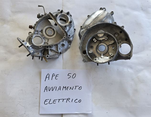 CARTER MOTORE PER PIAGGIO APE 50 CON AVVIAMENTO ELETTRICO - Foto 2