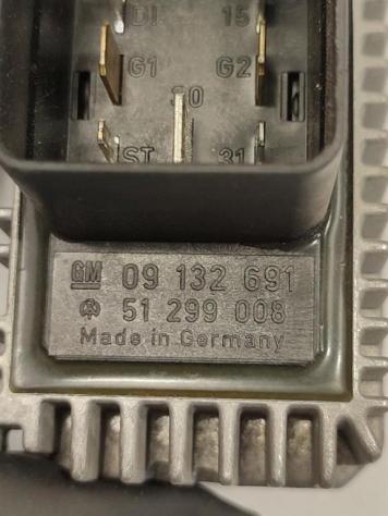 CENTRALINA CANDELETTE OPEL Astra H Berlina 09132691 Z17DTH diesel 1686 (0407) - Foto 3