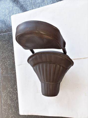 SELLA ANTERIORE MONOPOSTO CON SPALLIERA VESPA VINTAGE - Foto 3