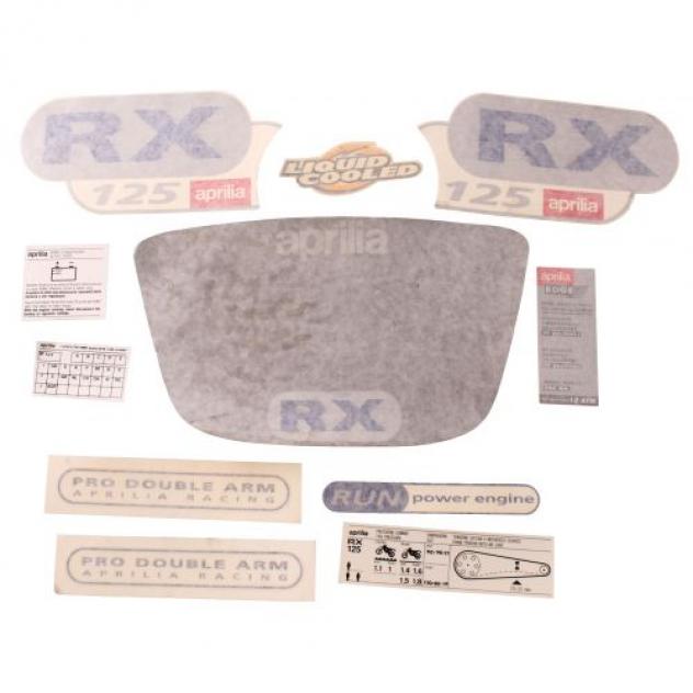 Serie decalco incompleta Aprilia RX - AP8147292