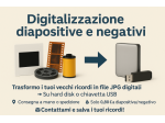 Digitalizzazione diapositive e negativi