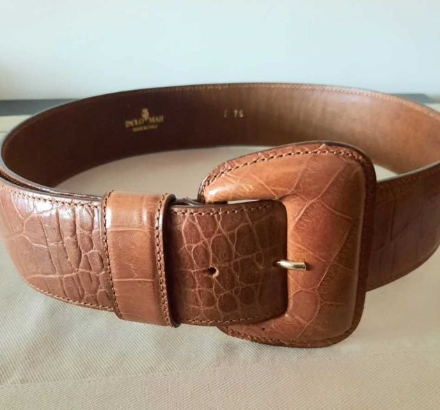 CINTA IN PELLE PAOLO MASI DONNA FIRENZE - Foto 8