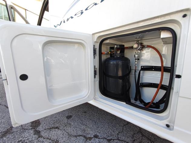 CAMPER PURO MONOSCOCCA WINGAMM DUCATO CLIMATIZZATORE FOTOVOLTAICO TENDALINO GENERALI USATI 563 - Foto 8