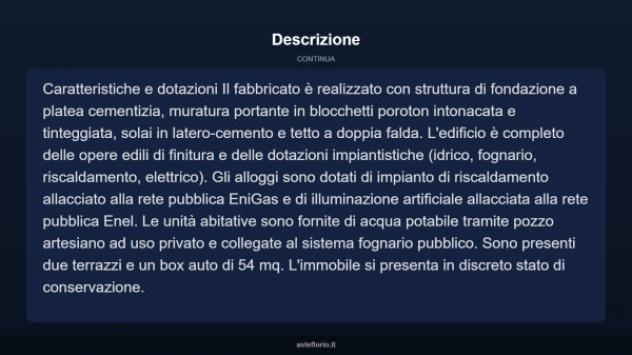Immobile in asta di 458 m² con più di 5 locali e box auto in vendita a Fabrica di Roma - Foto 13