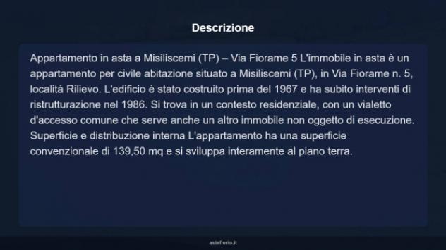 Immobile in asta di 139 m² con più di 5 locali in vendita a Misiliscemi - Foto 14