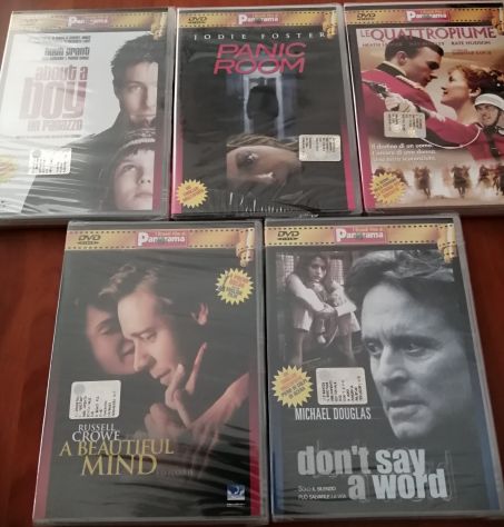 5 DVD GRANDI FILM - NUOVI - Edizione Panorama- Disco singolo - Foto 4