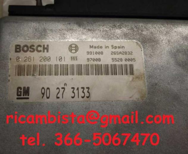 0261200101 Opel Omega 2.0 centralina motore Motronic