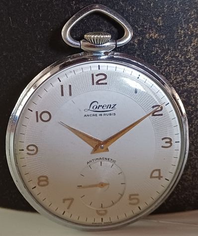 Orologio da tasca LORENZ anni '50. - Foto 8