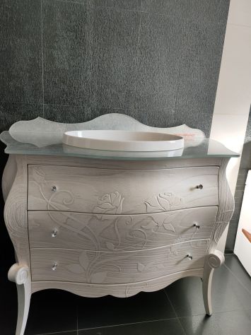 Mobile bagno barocco bombato nuovo - Foto 3