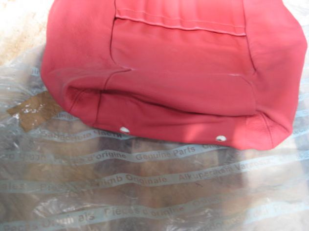 RIVESTIMENTO SPALLIERA ANTERIORE DESTRA PELLE ROSSO ALFA 147 - Foto 4