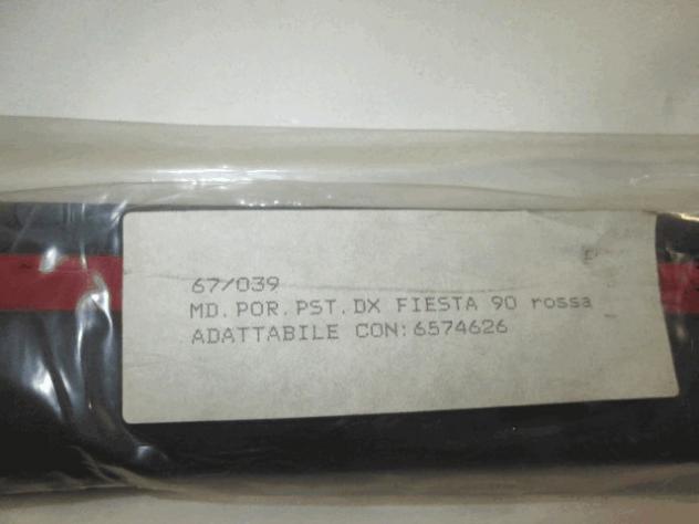 6574626 FASCIA MODANATURA PARACOLPI PORTA POSTERIORE DESTRA FORD FIESTA 1.3 B 5P RICAMBIO NUOVO - Foto 4