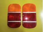 PLASTICHE LENTI fanali posteriori Fiat 616 682 650 642 690 691 REAR LIGHTS FIAT