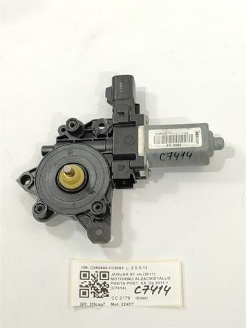 MOTORINO ALZAVETRO POSTERIORE SINISTRO JAGUAR XF Serie D360900 FC8063 224DT (1115) - Foto 2