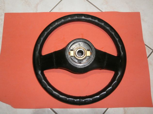 VOLANTE COMPLETO DI PULSANTE CLACSON FIAT CINQUECENTO ED SX SUITE SPORTING - Foto 2