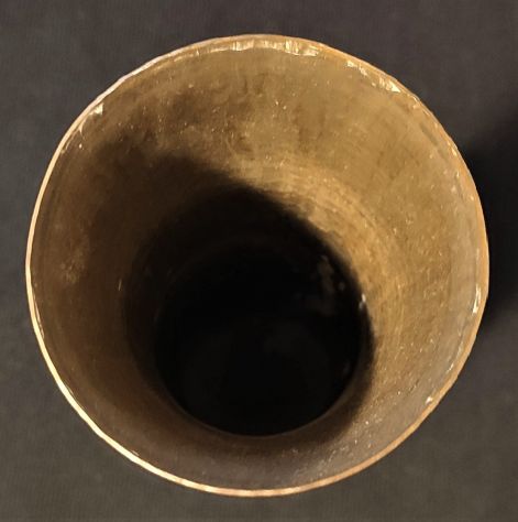 VASO IN OTTONE BATTUTO A MANO.. - Foto 4