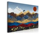 Quadro Paesaggio Colorato Cm.90x60 ARREDALACASA