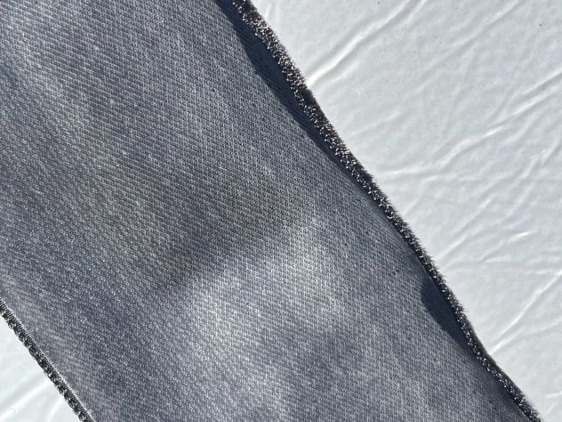 NA5 Fascia, passamaneria velluto nero termoadesiva alta 5 Cm – Mt. 20 - Foto 3
