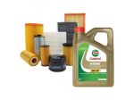 Kit Tagliando Filtri Misti + Olio Castrol Edge 5W30 Per Mini Cooper, Mini One D