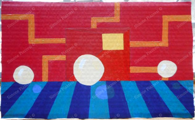 Quadro di Simone Piazzesi - VIA DI FUGA (2022)