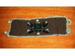 BRACCIALE DONNA RICAMATO CON PIETRE