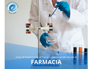 Corso di preparazione al Test di Ammissione - Farmacia