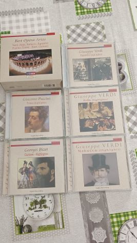 BOX 5 CD OPERA LIRICA