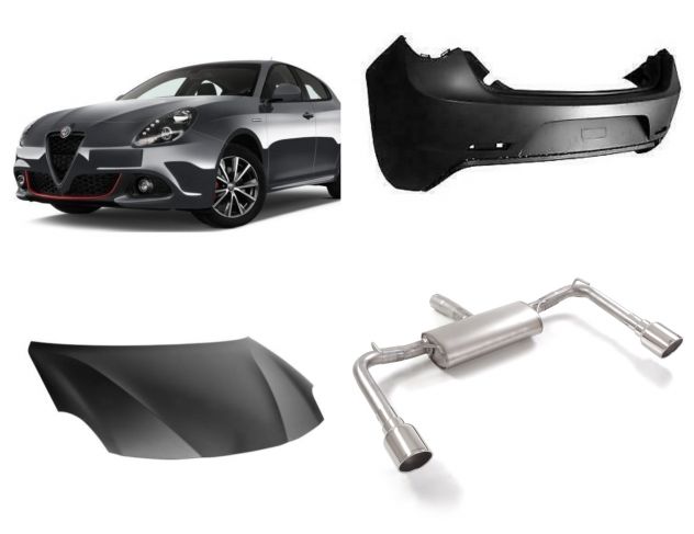 Alfa Giulietta paraurti parafango musata airbag frizione distribuzione fanale