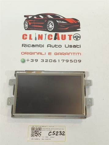 DISPLAY JAGUAR XE Serie (X760) FK72-19C299-AA 204DTA (15)