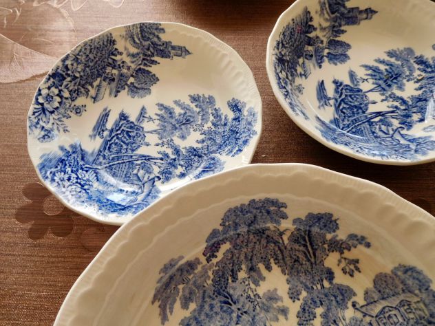 Servizio Macedonia anni 60 in fine porcellana inglese Swinnertons Staffordshire - Foto 2