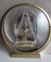 Orologio da tavolo VIRTIME con meccanismo visibile - buone condizioni anni 80 - Foto 3