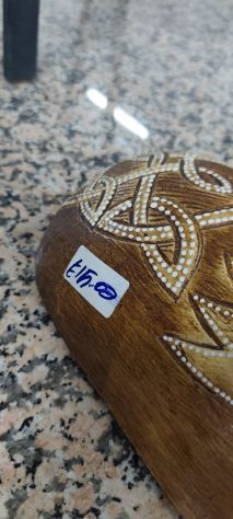 Maschera Decorativa da Parete in Legno – 25233 - Foto 3