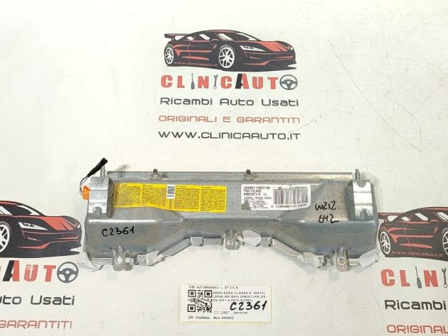 AIRBAG GINOCCHIA MERCEDES Classe E Berlina W212 A2128600902 642852 (09) - Foto 2