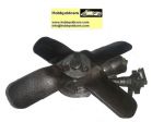 POMPA ACQUA COMPLETA DI VENTOLA RADIATORE X FIAT 1100 103 DR IN METALLO