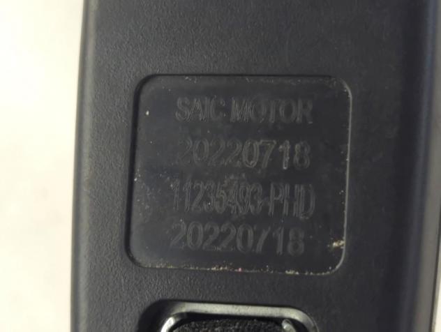 11235493PHD AGGANCIO STAFFE CINTURE DI SICUREZZA POSTERIORI MG MG4 EV STANDARD E 54KW AUT 5P (2023) RICAMBIO USATO - Foto 6