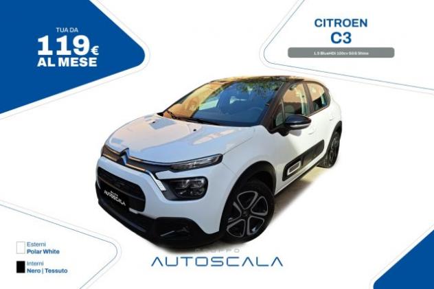 CITROEN C3 1.5 BlueHDi 100cv S&S Shine rif. 24130755