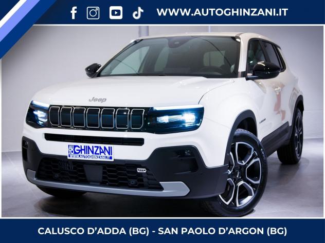 Jeep Avenger Avenger 1.2 turbo e-hybrid mhev Summit fwd 110cv edct6 - "PREZZO VERO"